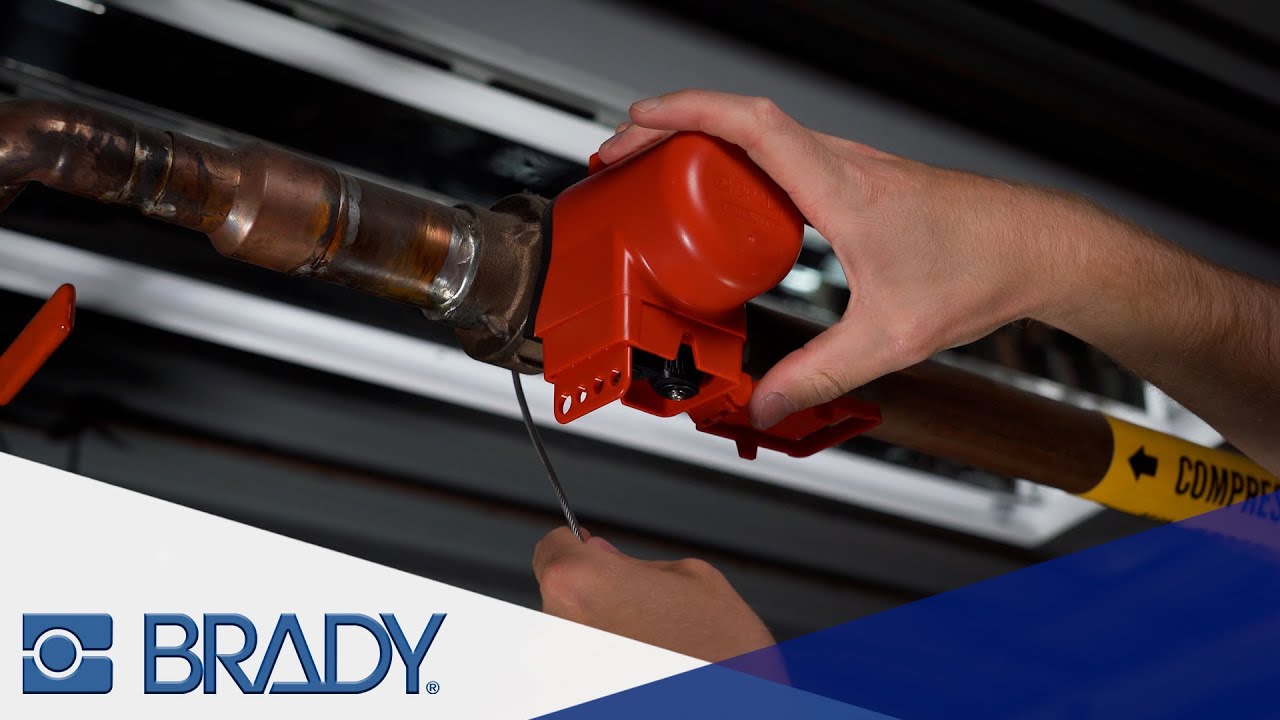 Brady No-Handle Valve Lockout | How to install