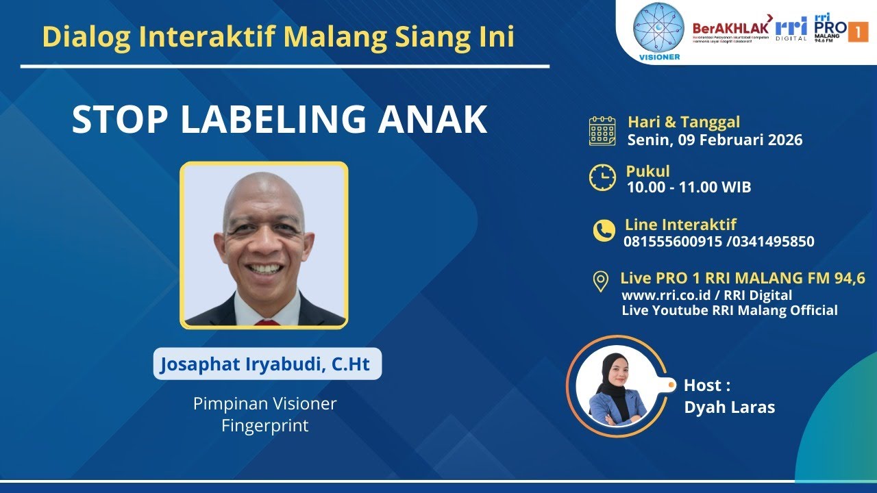 Dialog Interaktif Malang Siang Ini - STOP LABELING ANAK