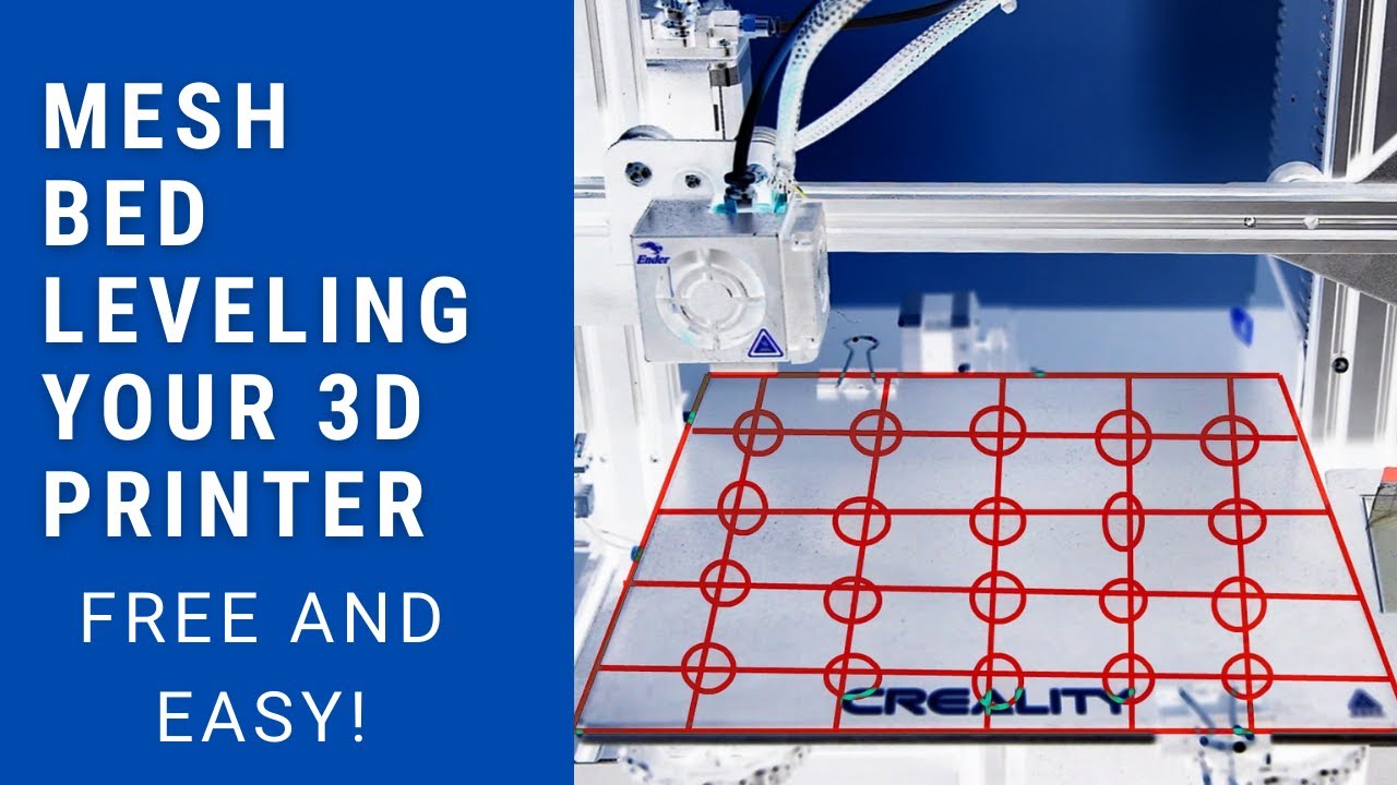 Manual Mesh Bed Leveling Ender 3 -- Free and easy to install solution to a warped bed