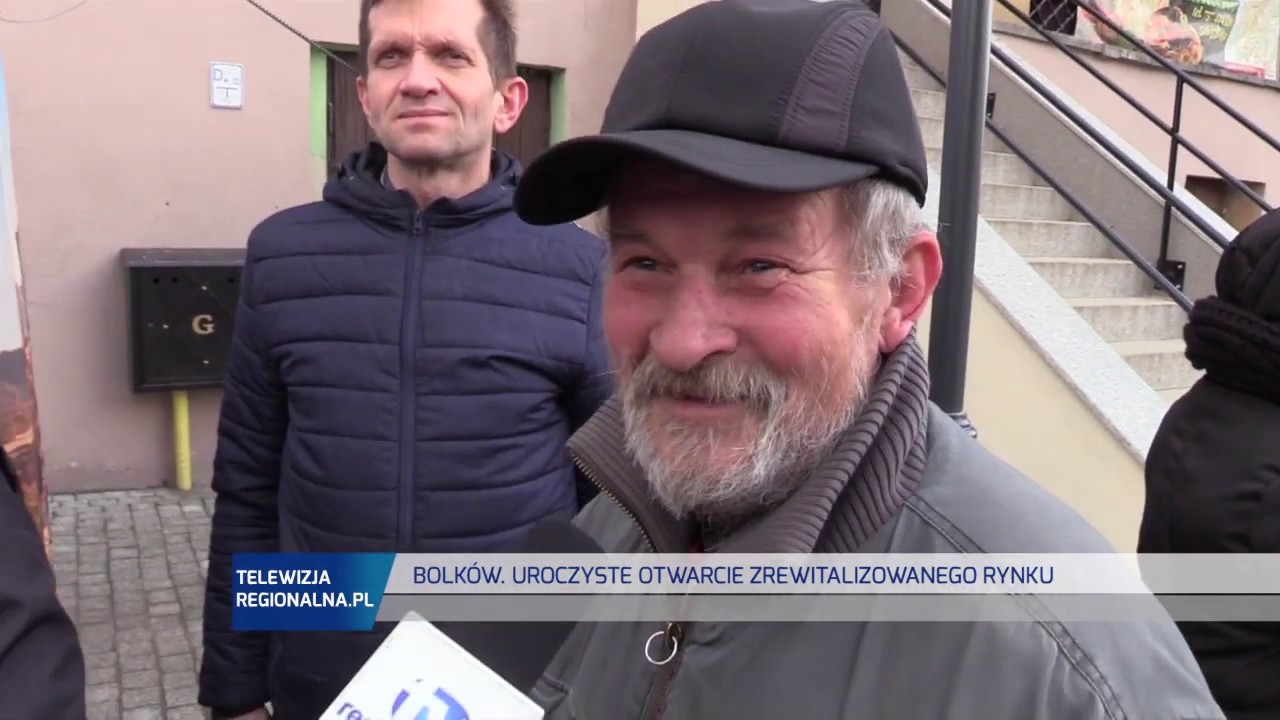 BOLKÓW. Uroczyste otwarcie zrewitalizowanego rynku