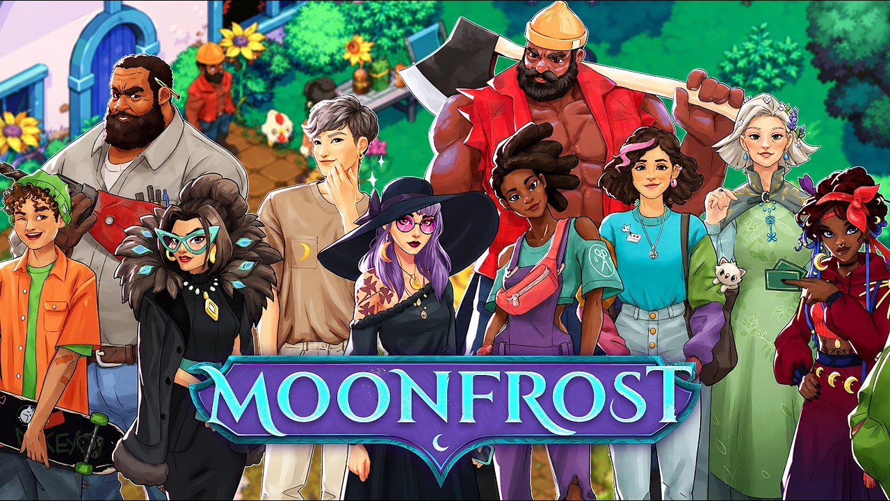 Moonfrost - Cozy Life Sim RPG Gameplay