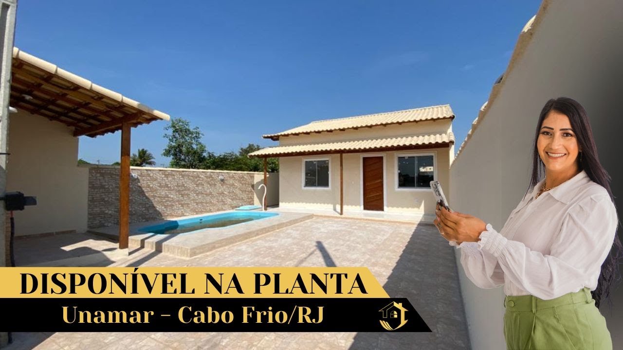 MODELO DE CASA DISPONÍVEL NA PLANTA EM UNAMAR!!!
