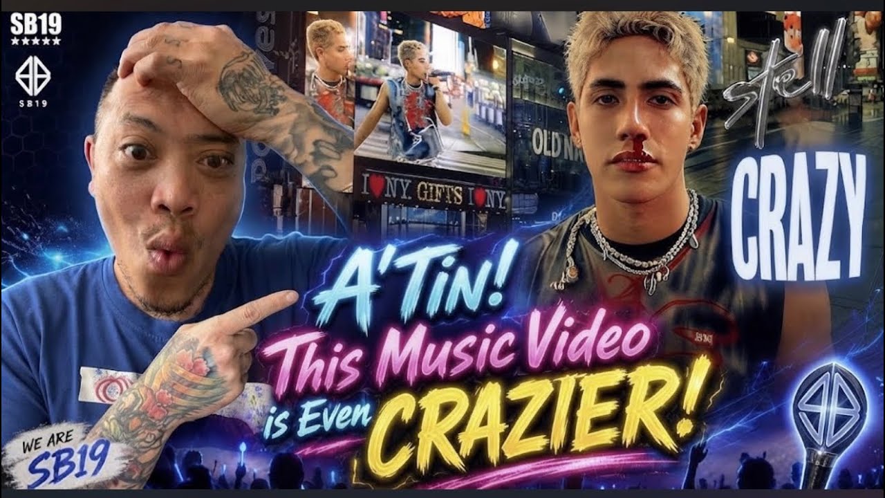 (SB19) 🔥 STELL &ldquo;CRAZY&rdquo; MUSIC VIDEO REACTION 🔥