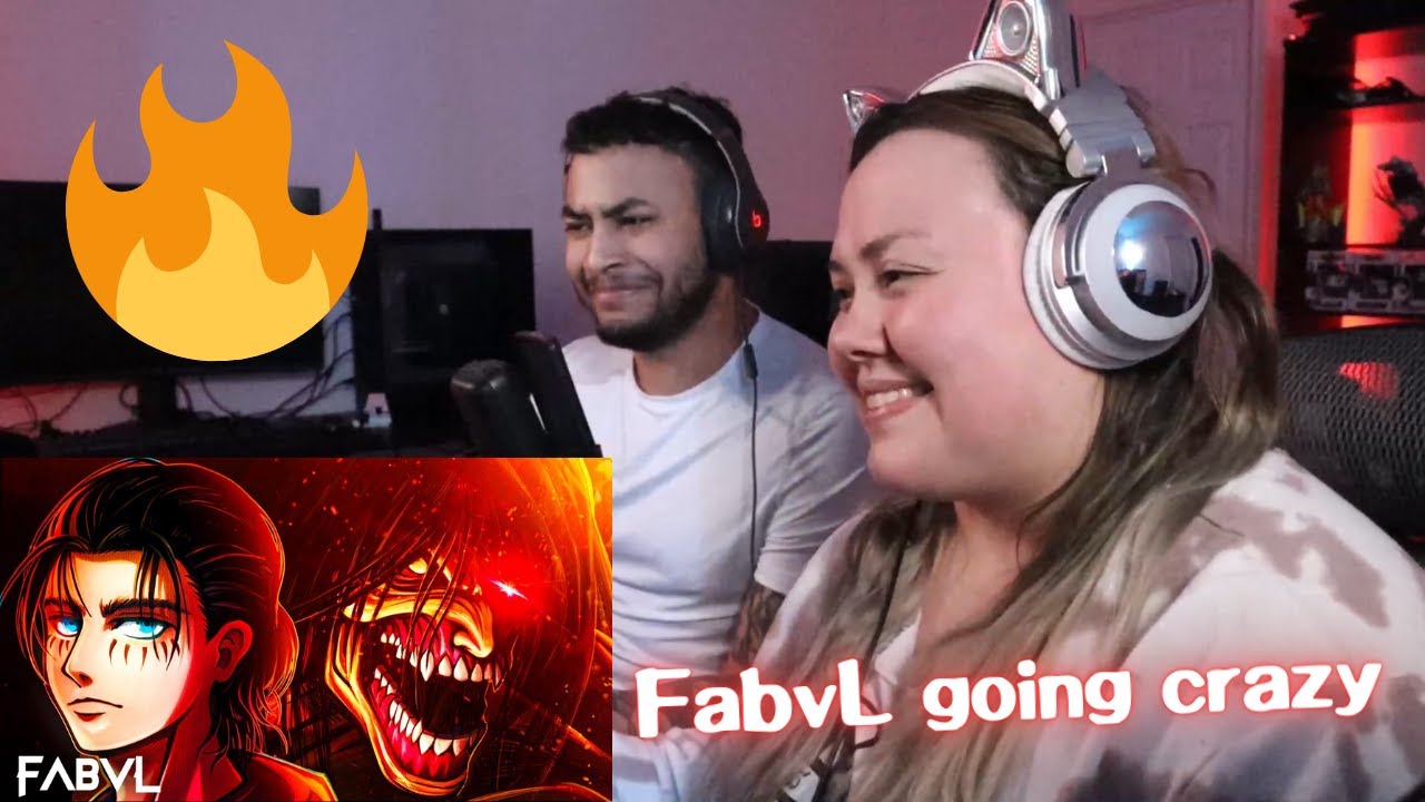 Eren Jaeger Song - “Falling” | FabvL ft JHBBOSS [Attack on Titan] Reaction!!