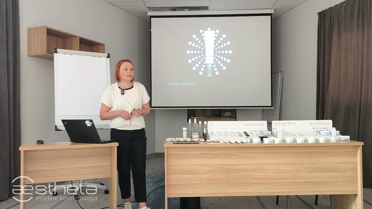 Seminaras kosmetologams: Odos priežiūra vasaros sezonu + naujienos - egzosomos, keramidai, ektoinas.