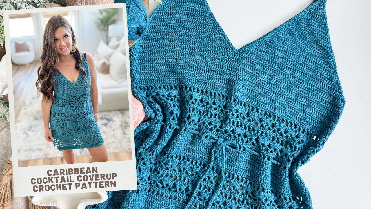 Caribbean Cocktail Coverup Crochet Pattern