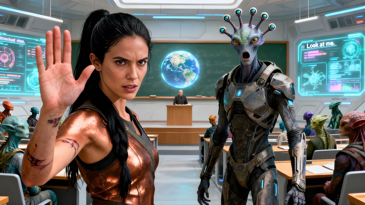 Alien Instructor Mocked Deathworld Myths — Then the Human Girl Raised Her Hand and Said, ‘Look at Me