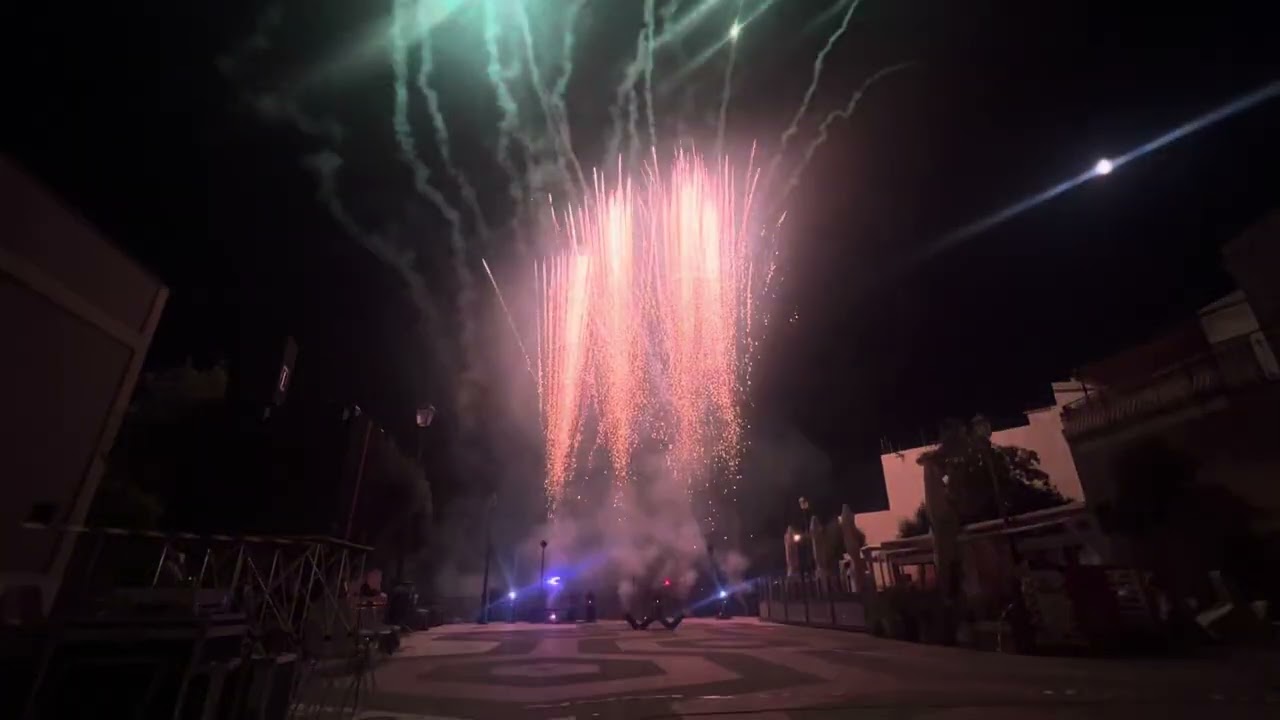FireSud piromusicale per i festeggiamenti di Santa Tecla nella frazione di Acireale