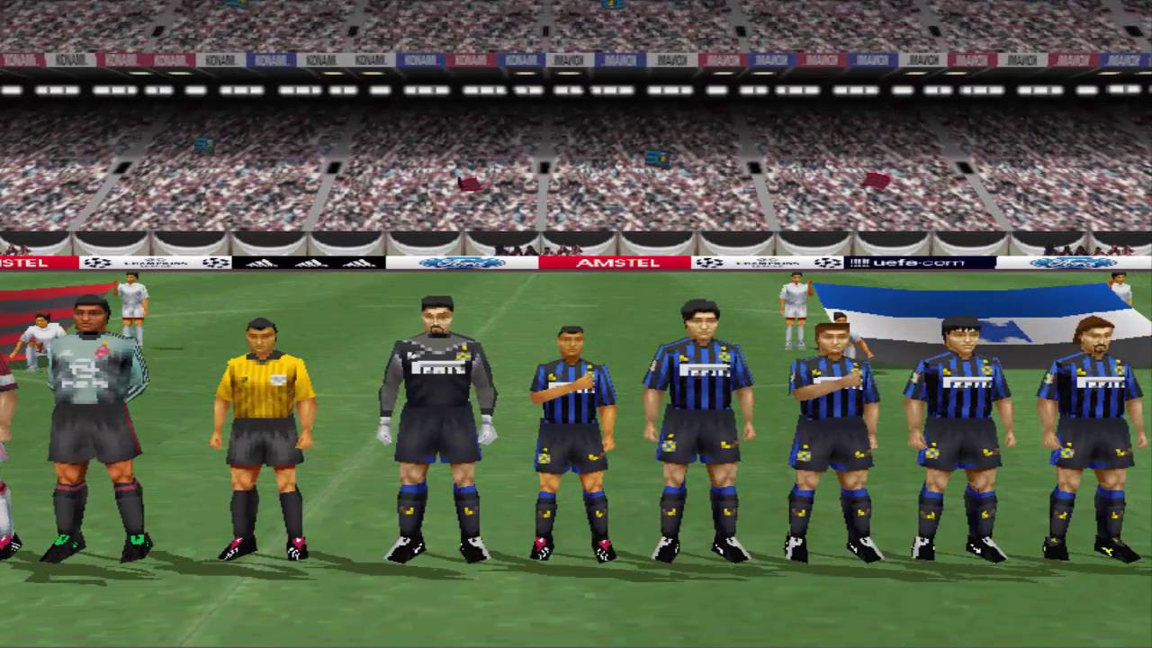 Uefa Champions League 2003 2004 Playstation 1 Gameplay + Pênaltis E Dowload
