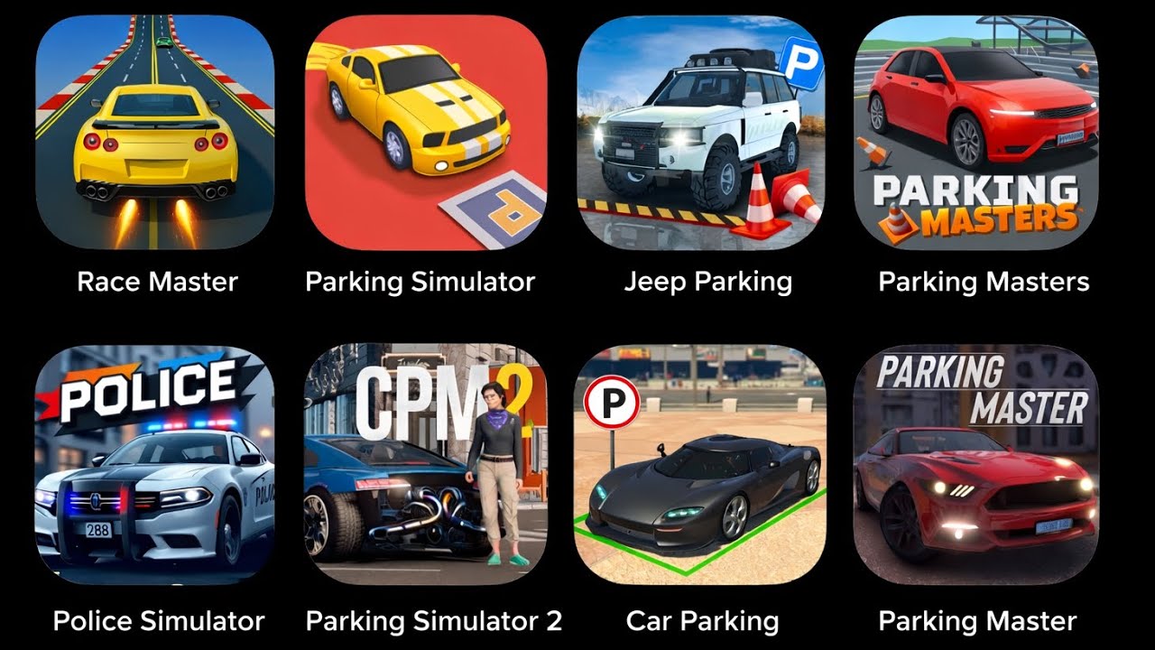 Parking Master: Multiplayer, Car Parking Traffic Simulator. Best Android Parking Games.