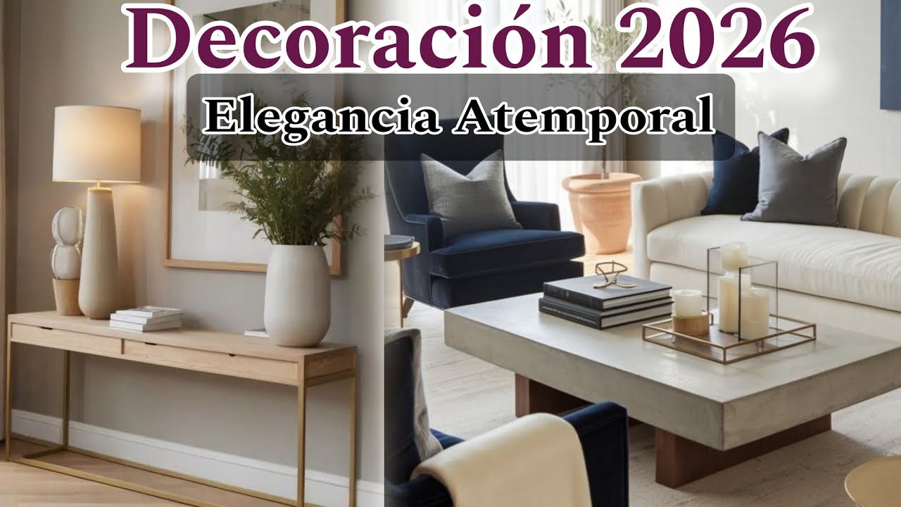 DECORACIÓN MODERNA 2026:✨️Cómo Decorar una Credenza y Lograr un hogar Elegante y Atemporal ✨