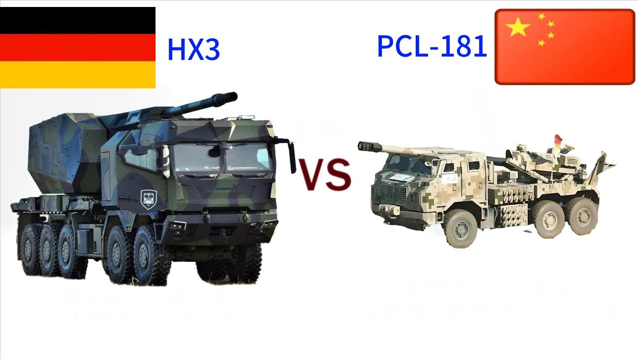 PCL 181 VS HX3 Truck Howitzer