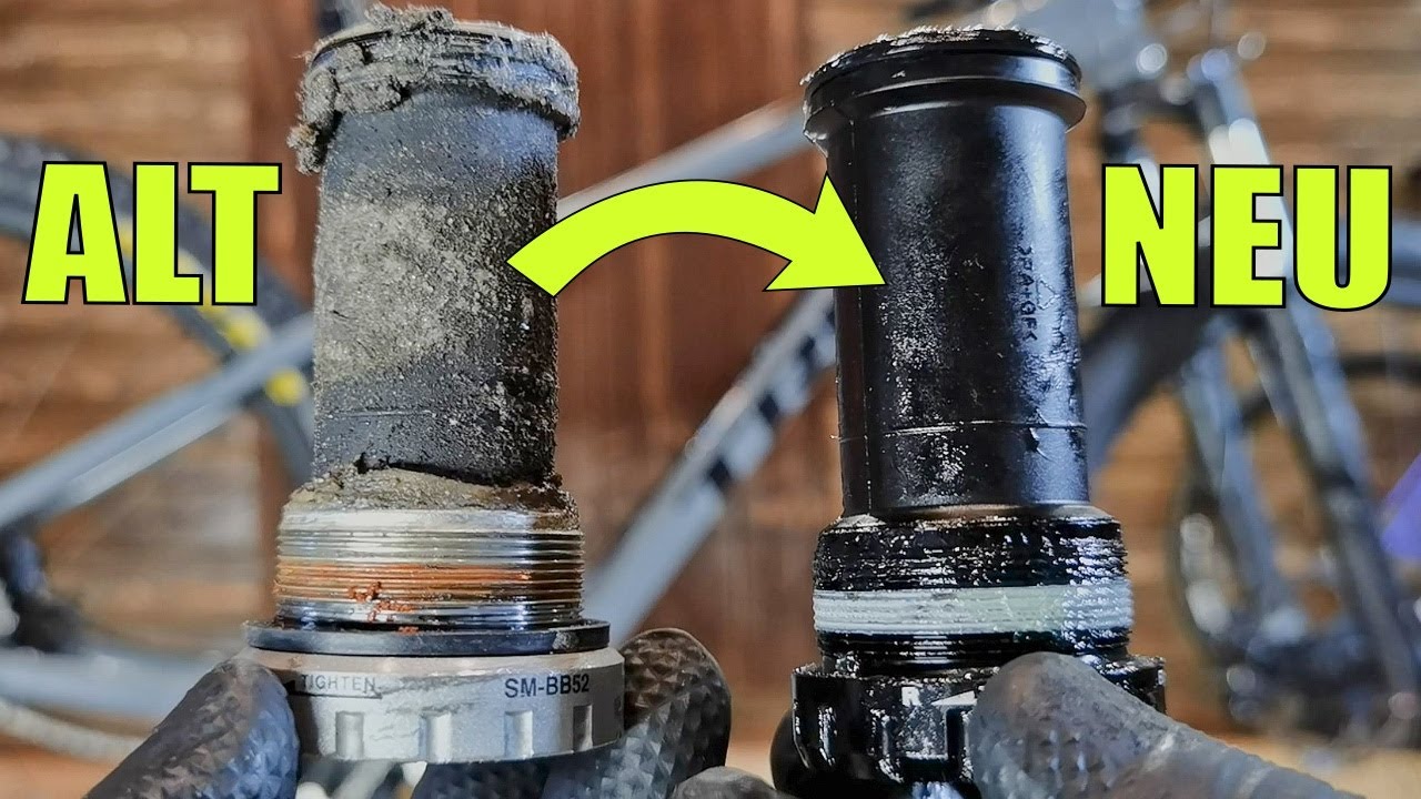 Wie Man Shimano BSA Innenlager am Fahrrad wechselt + Anfänger Fehler.