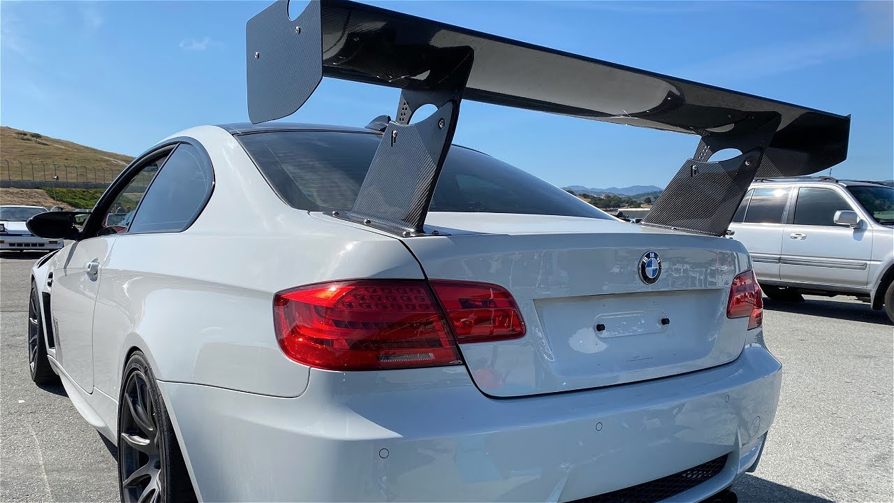 New Aero Shake Down - E92 M3 Laguna Seca