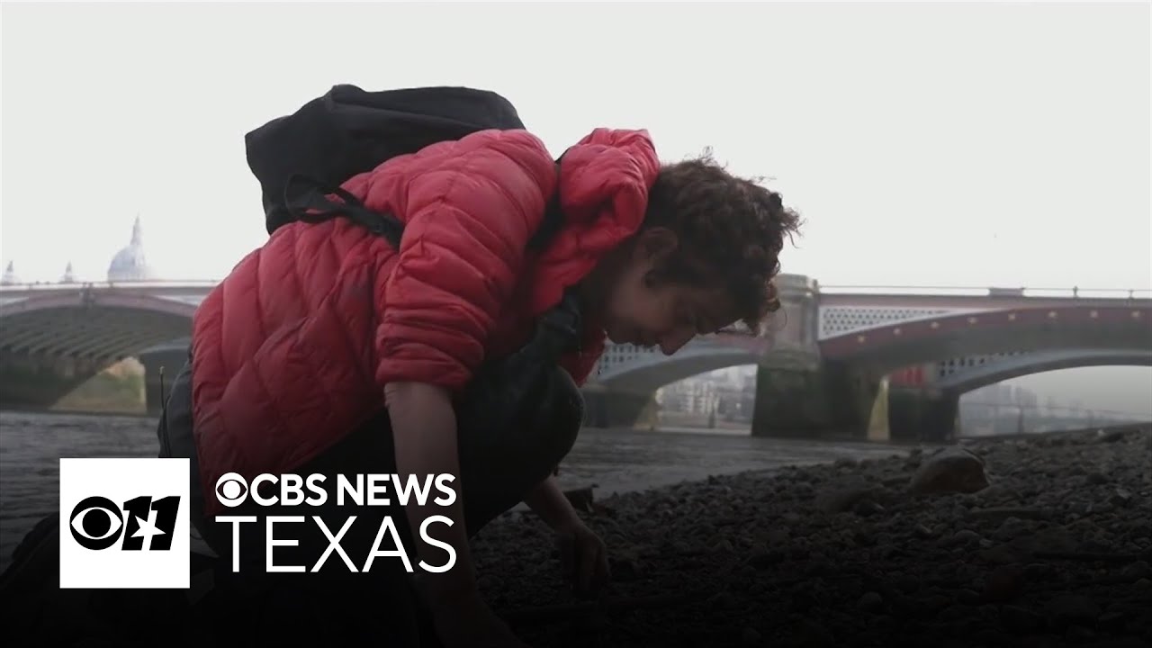 London mudlarks uncover centuries-old treasures along River Thames