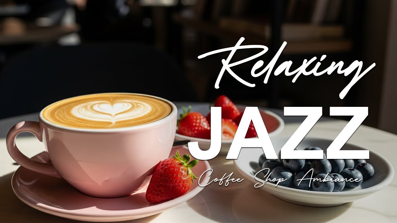 Relaxing Jazz ☕ Coffee Shop Ambiance - Positive Bossa Nova Instrumental for Relaxing