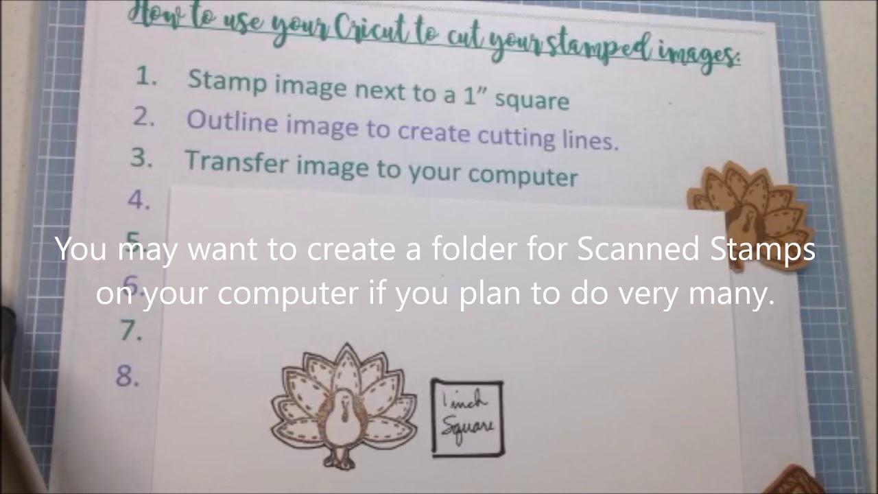 How to cut Stamps with Cricut