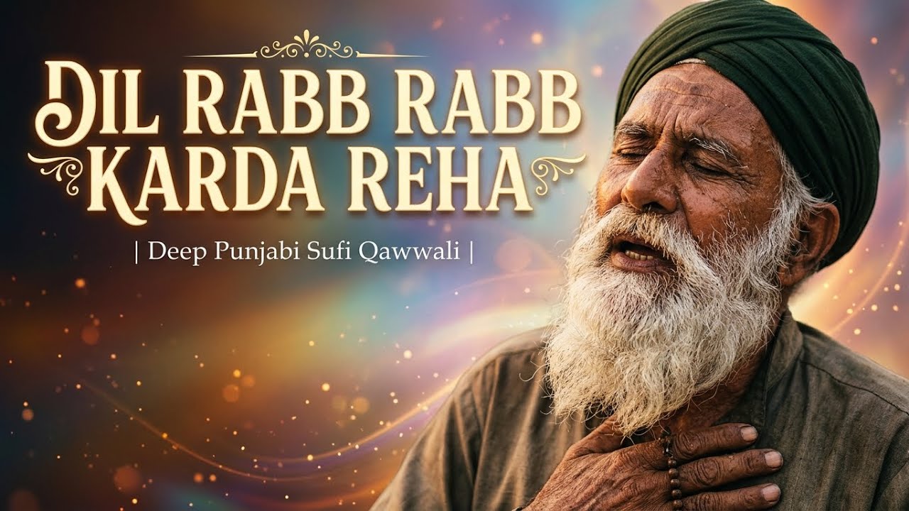 Dil Rabb Rabb Karda Reha ❤️❤️ | Beautiful Punjabi Kalam  2026 😇