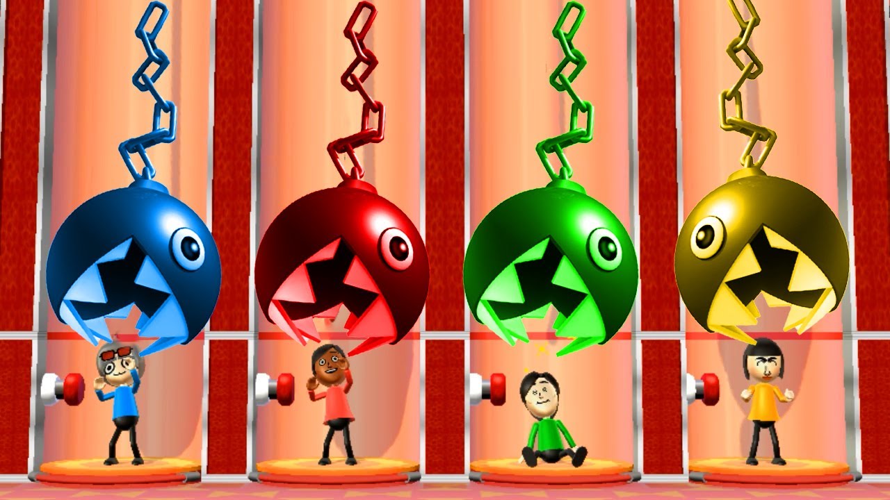 Wii party Minigames - Toad Vs Sakura Vs Takumi Vs Marisa (Master CPU)