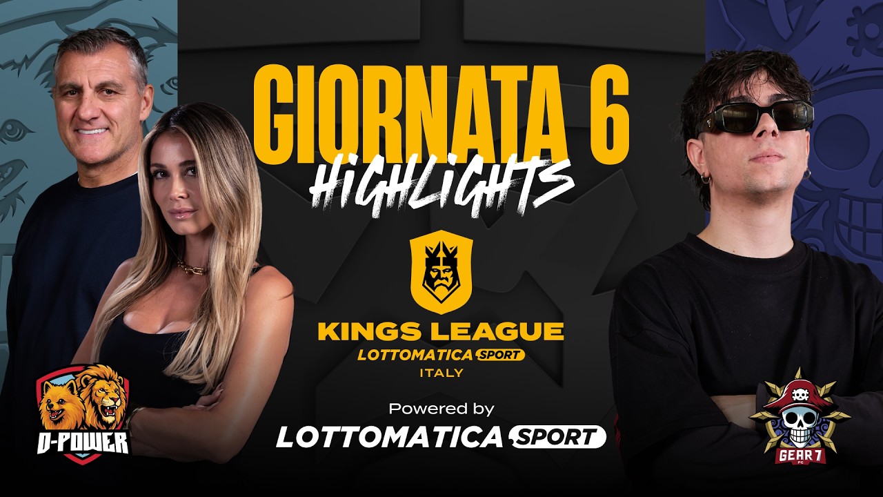 D-POWER  vs GEAR 7 FC  | Highlights | Round 06 | Split 2 | KINGS LEAGUE LOTTOMATICA.SPORT ITALY
