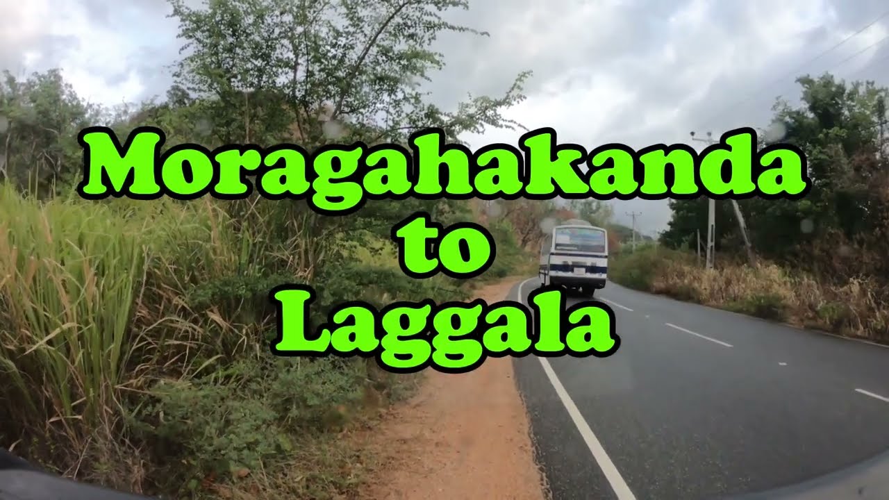Moragahakanda to Laggala Road Trip | GoPro Hero 7 Black