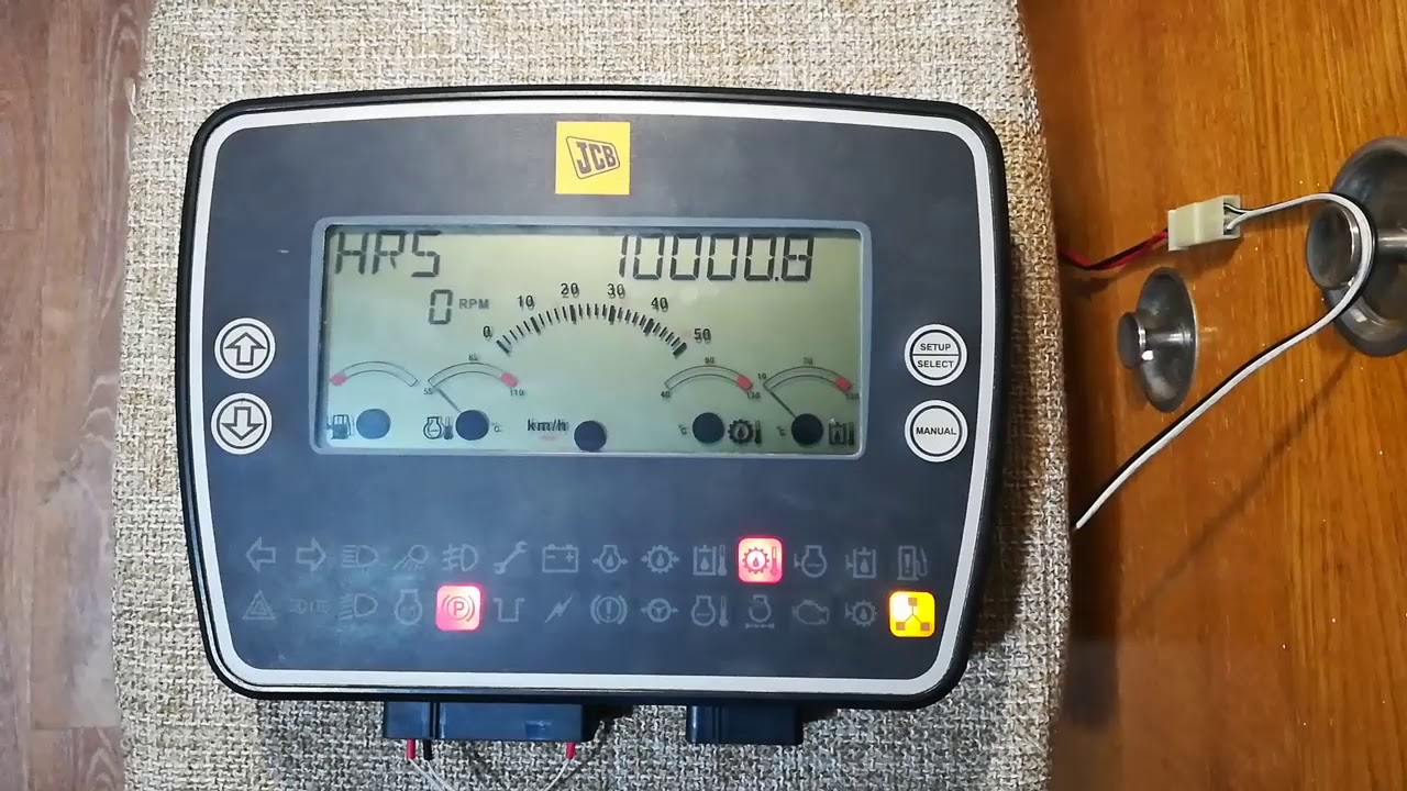 Корректор моточасов погрузчика JCB 456ZX