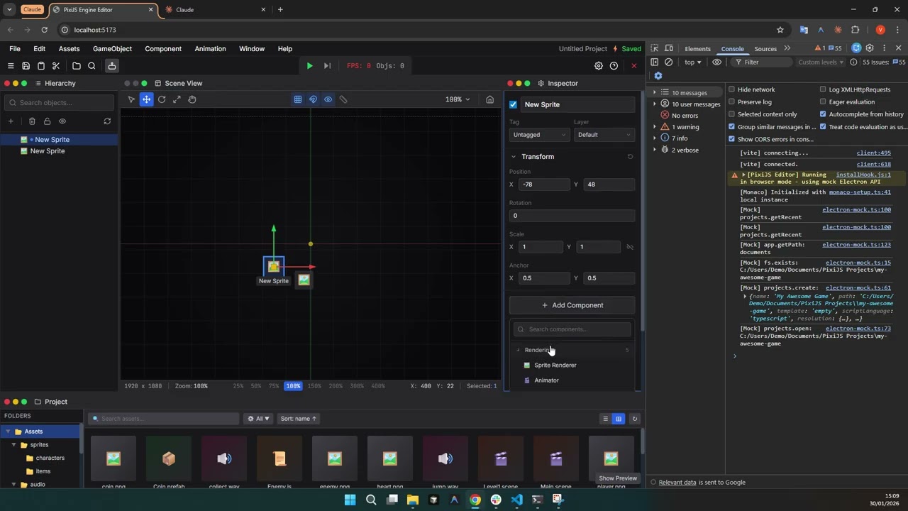 Pixi JS Editor
