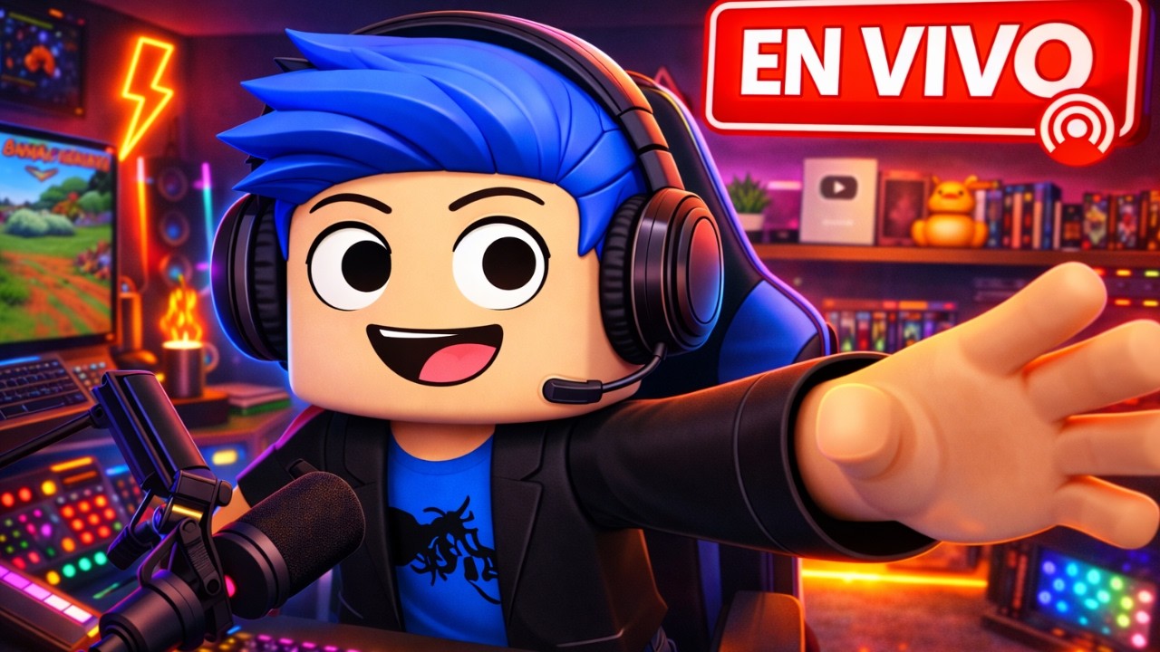 EN VIVO : SOBRINOOOS jugando ROBLOX   #roblox