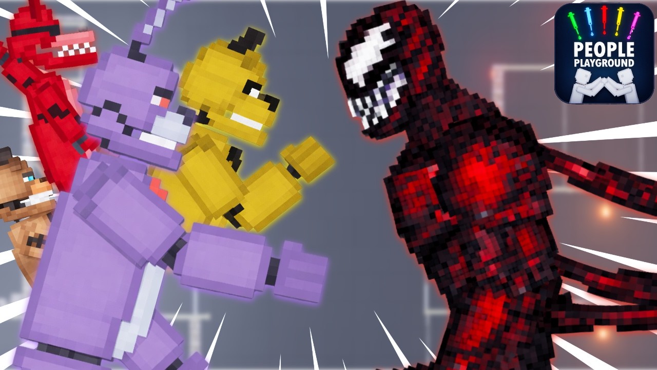 FNAF Versus CARNAGE! [People Playground]