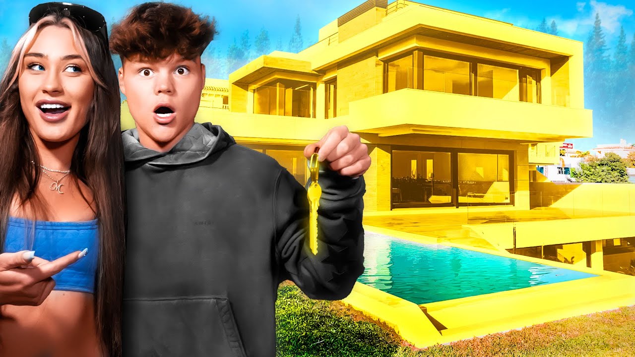 Surprising My Boyfriend w/ His DREAM House!