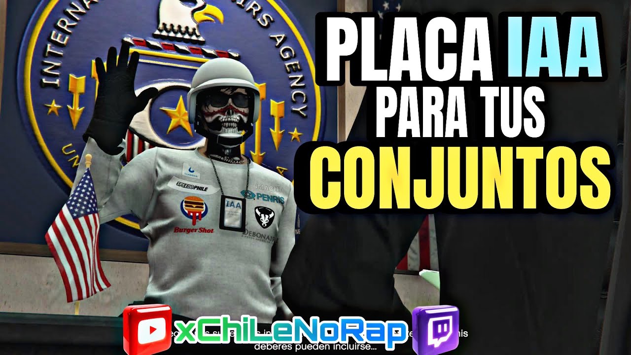 CONSEGUIR ''SOLO'' PLACA IAA Para Cuaquier De Tus Conjuntos GTA 5 #gta5online #gtav #gta5 #gta