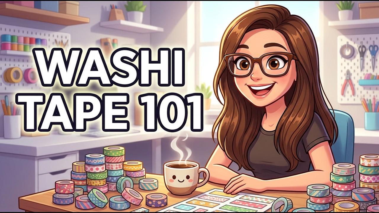 Everything You Need to Know About Washi Tape Crafts + Easy Crafts!