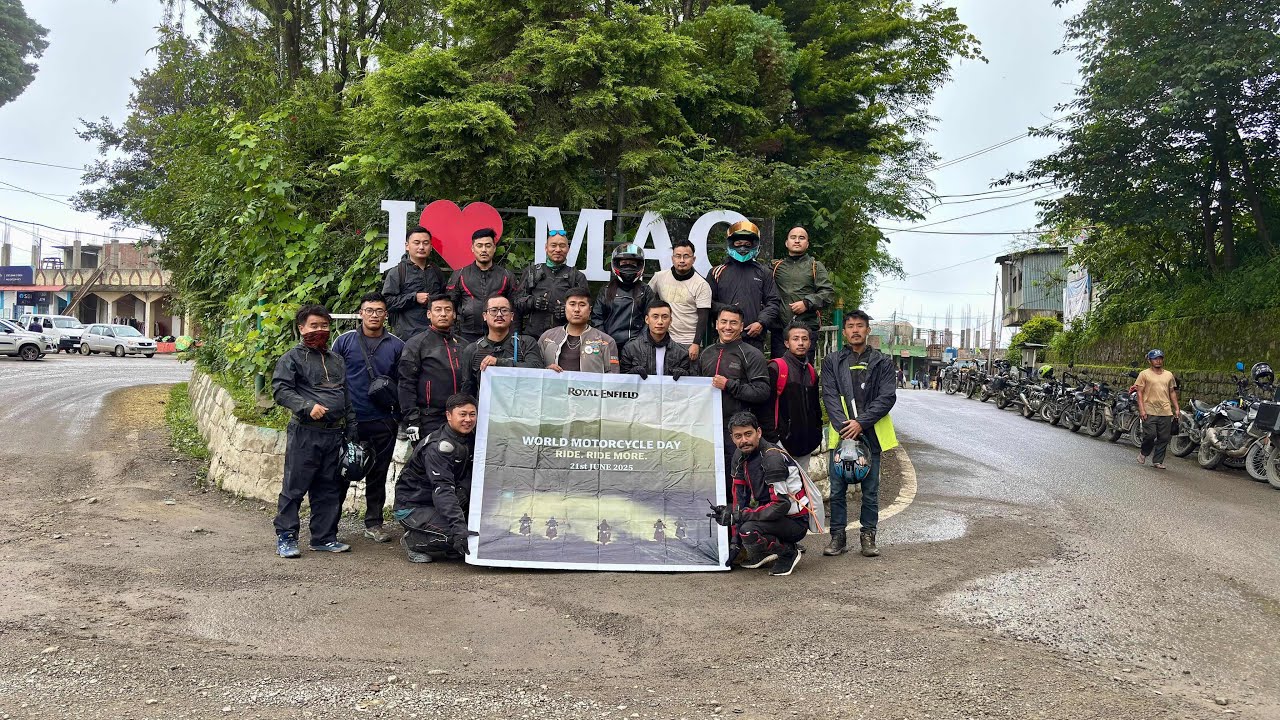 World Motorcycle Day Ride / Mao / Nagaland 2025