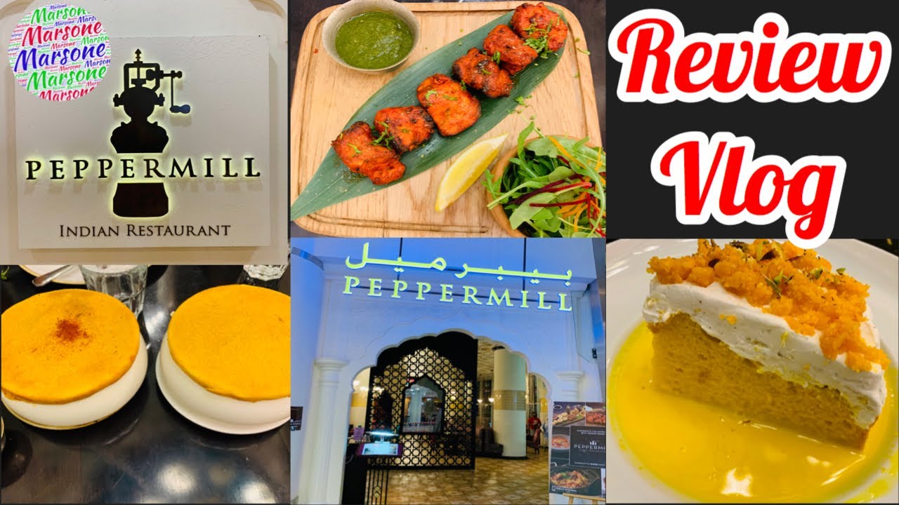 VLOG in Tamil | PEPPERMILL Indian Restaurant in Al Wahda Mall - Abu Dhabi | Review Vlog | MarsOne