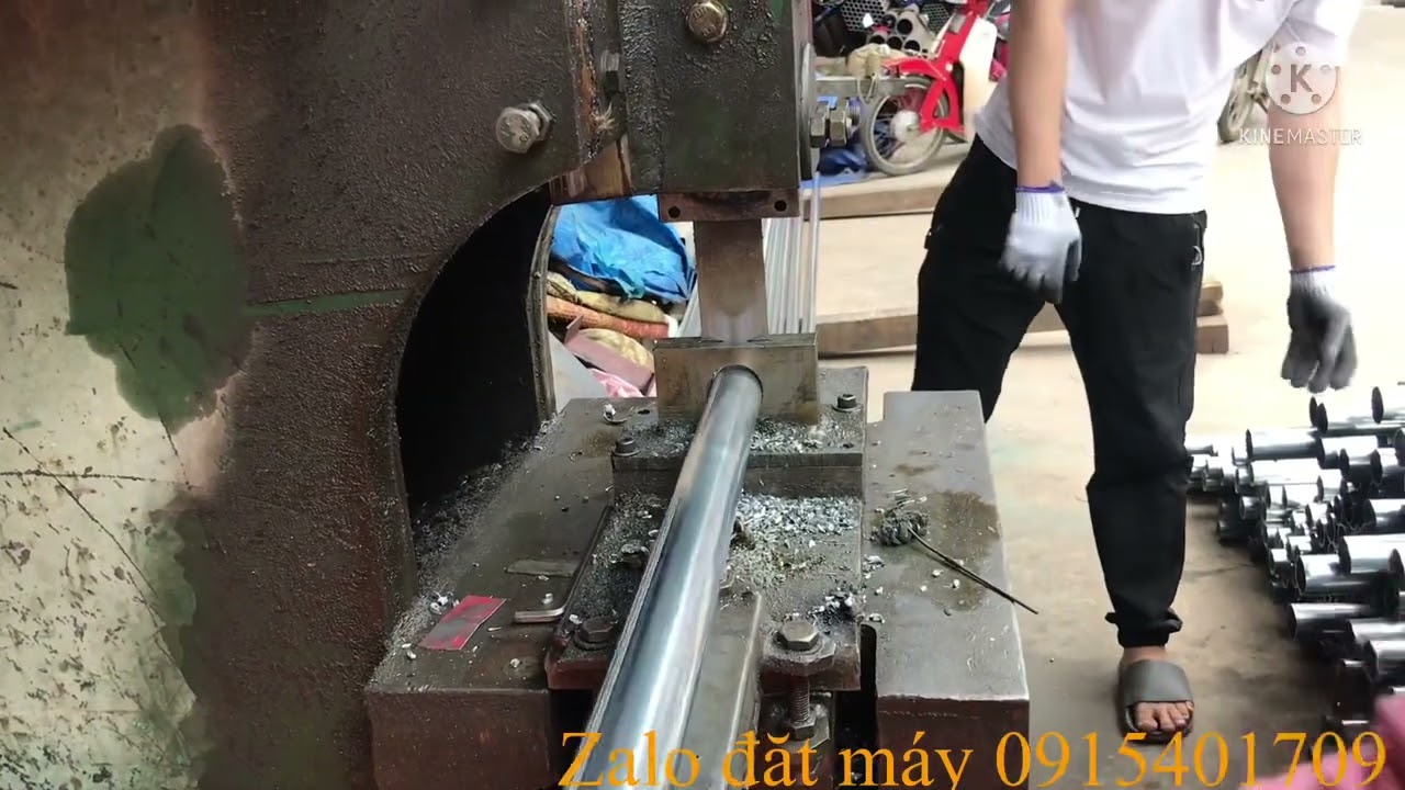Máy chặt ống típ ngọt như chặt mía ( bằng máy đột dập)