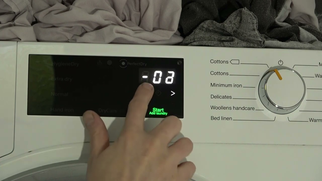 How to set up a Miele T1 Heatpump tumble dryer