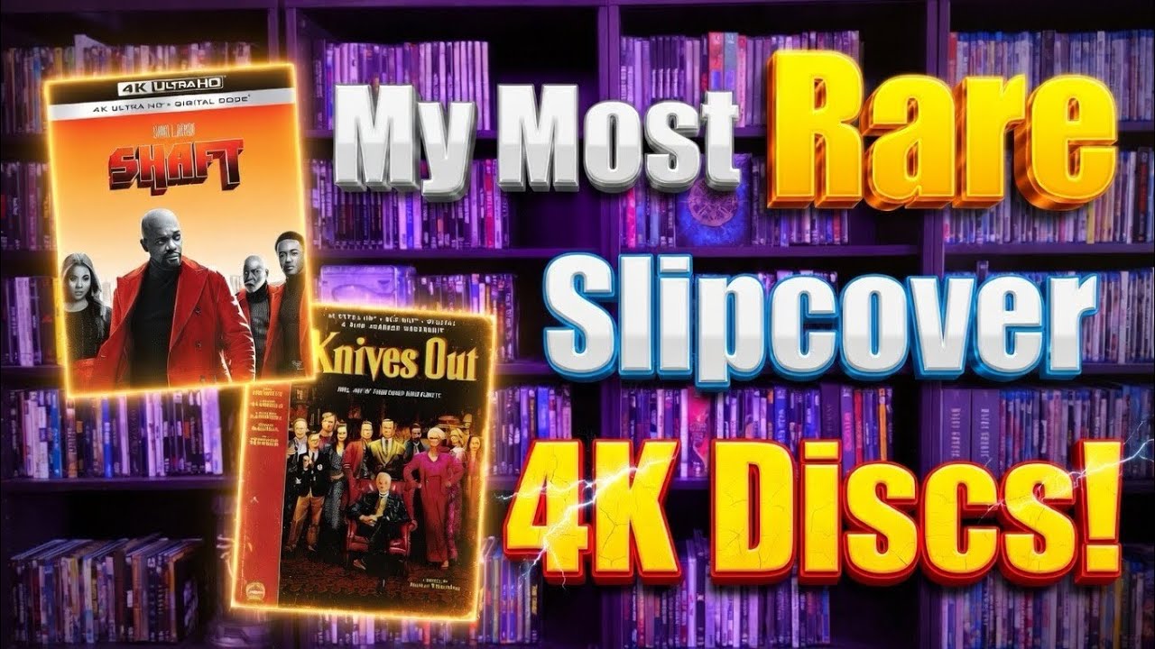10 моих любимых и редких 4K-изданий в слипкейсах из моей коллекции!