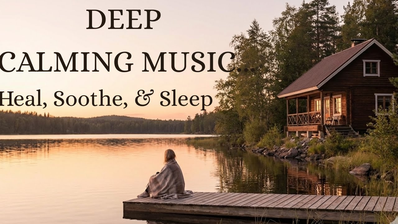 Calming Music for Deep Sleep, Stress Relief & Relaxation | Soothing Music | Gentle Piano | #relaxing