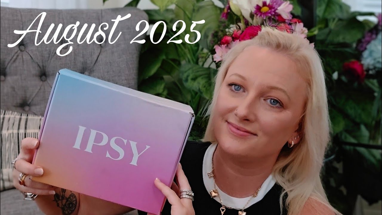 What Came In My August IPSY / Boxycharm 💄 2025 / Try-On, 1st Impressions, & Review
