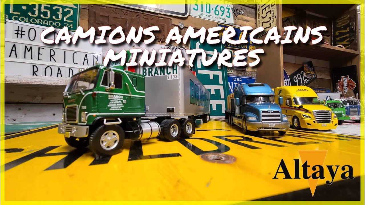 LES SEMI-REMORQUES AMÉRICAINS !  -  Collection Altaya au 1/43 - Episode 8