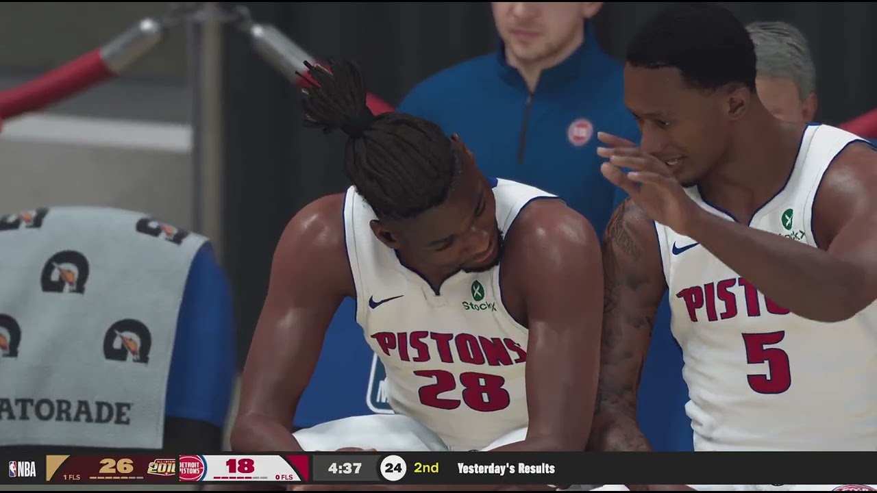 All stars 2010 vs Detroit Pistons LTH Rick vs LTHMare