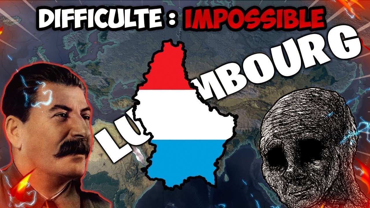 Un PETIT PAYS à la CONQUÊTE du MONDE  ! Hearts Of Iron IV - Luxembourg WORLD CONQUEST