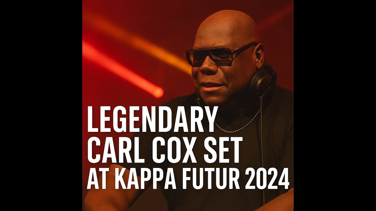 Legendary Carl Cox Set at Kappa Futur 2024
