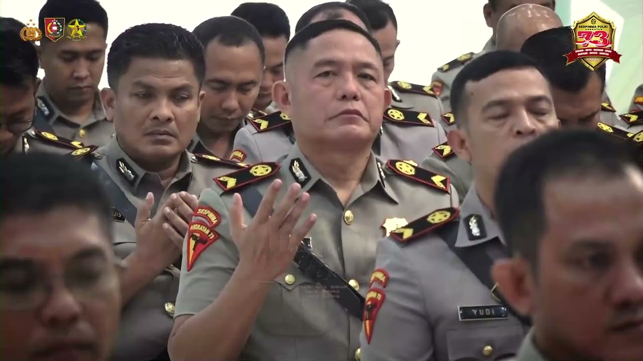 UPACARA PEMBUKAAN PENDIDIKAN DIKBANGUM SESPIMMA POLRI ANGKATAN KE - 73 T.A 2025