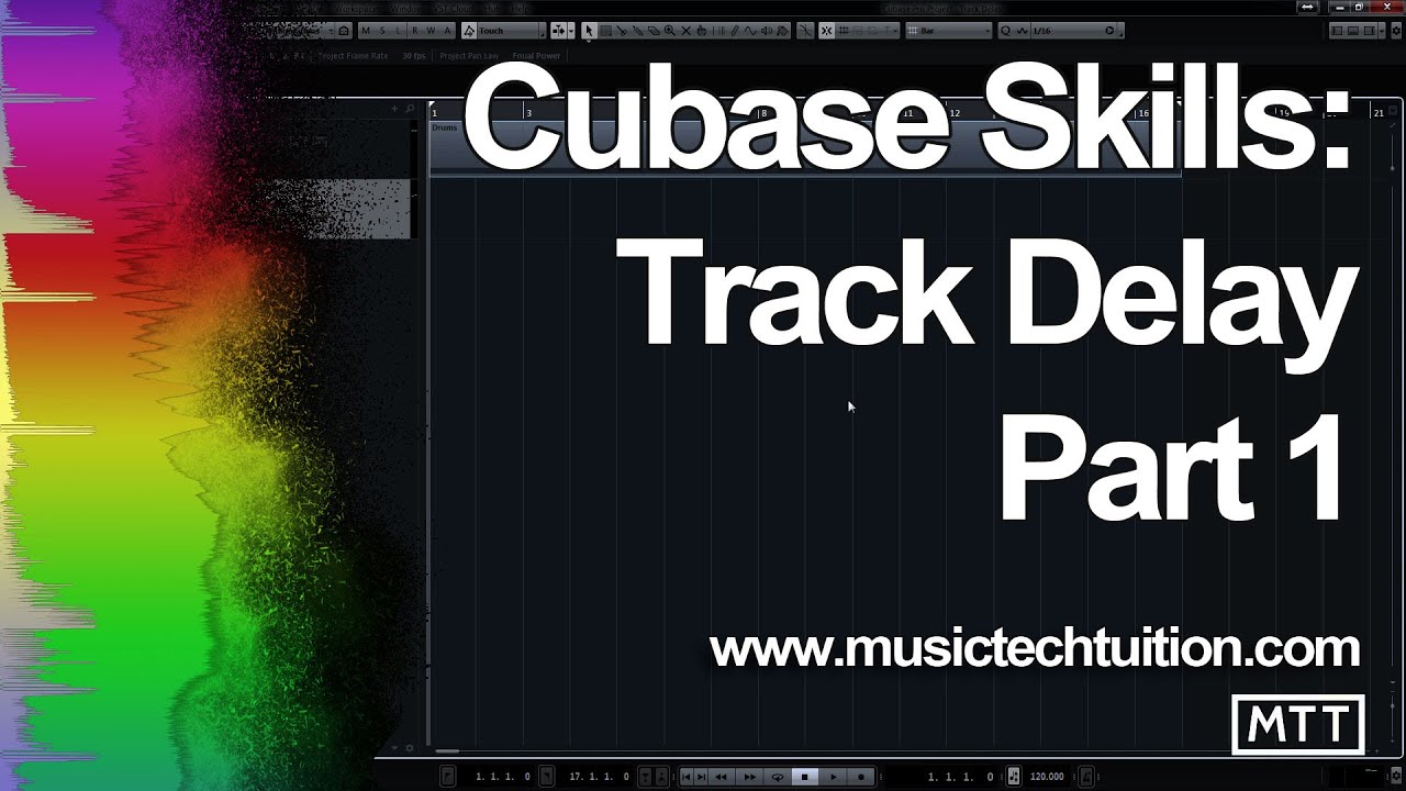 Cubase Skills: Track Delay 1