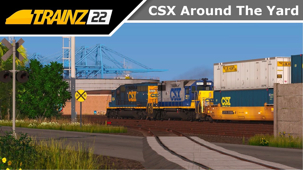 Trainz 2022 - CSX Around The Yard