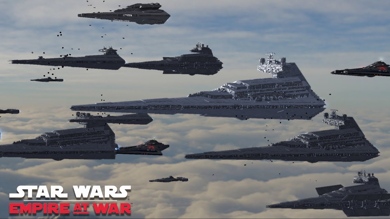 Imperial Fleet VS Hutt Fleet - Star Wars Empire at War