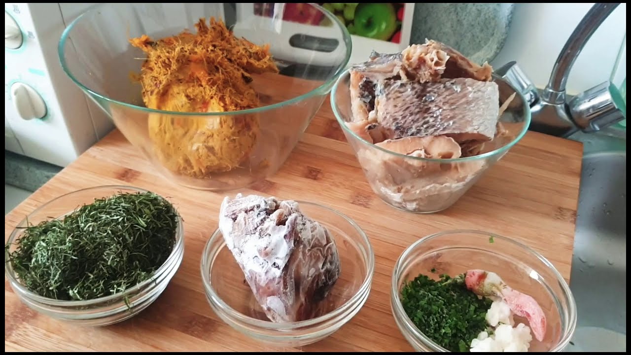 🍲Poisson Salé à la Mouambe /Noix de Palme 🥘🍲( facile et rapide)