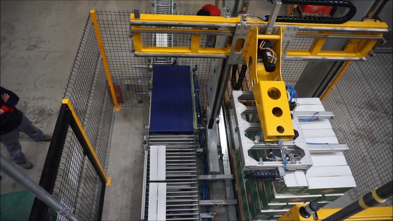 Cartesian Palletizing System - Box // Kartezyen Paletleme Sistemi - Koli