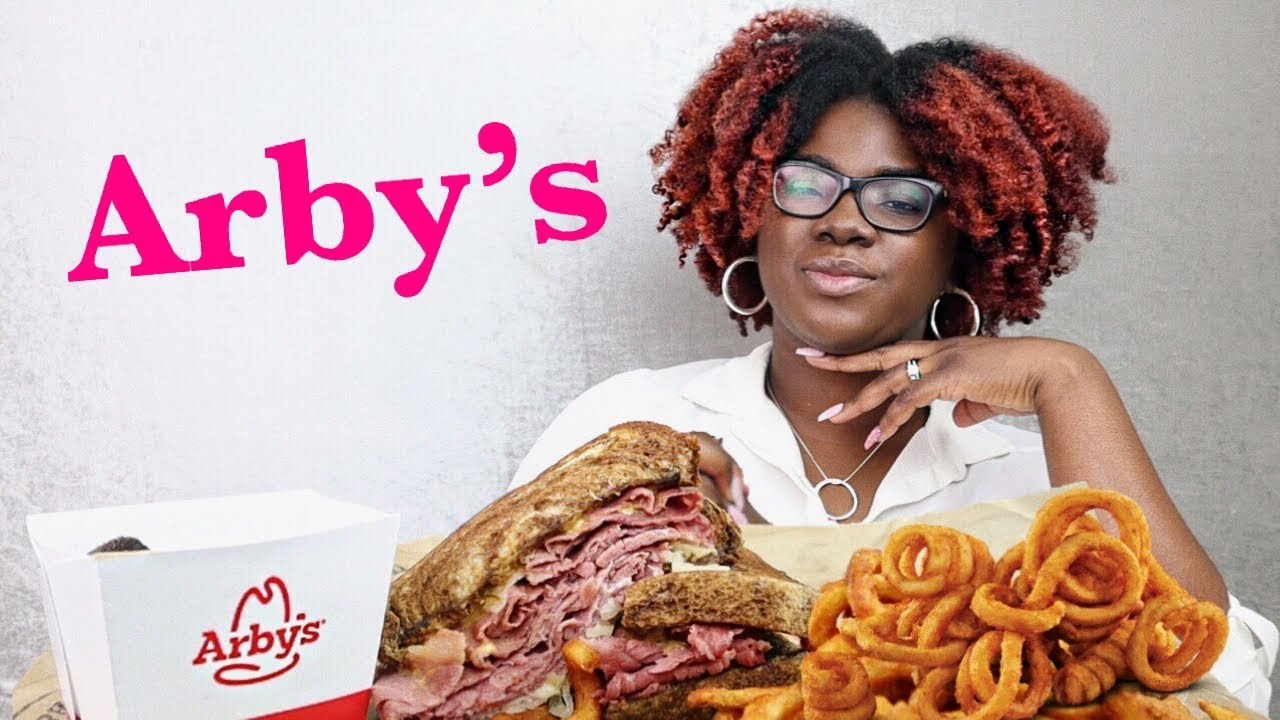 Arbys Mukbang | Arby's Double Reuben | Fast Food Mukbang